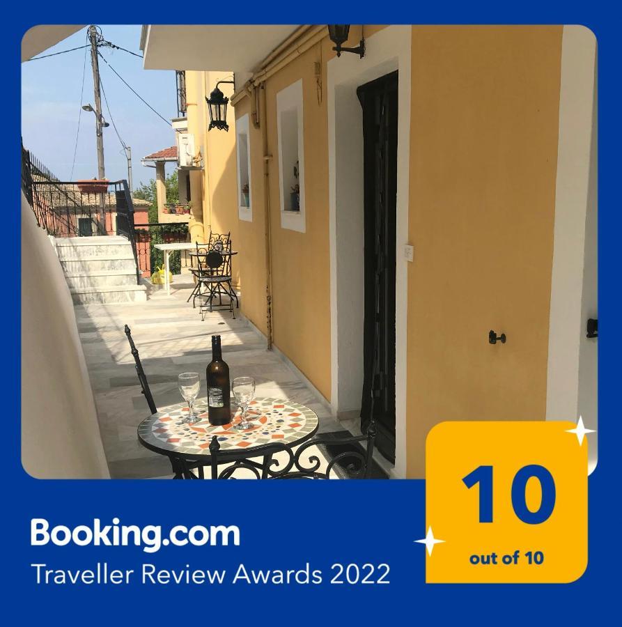 Schoenes Familienappartement In Pelekas, Corfu Mit Meerblick Exterior photo