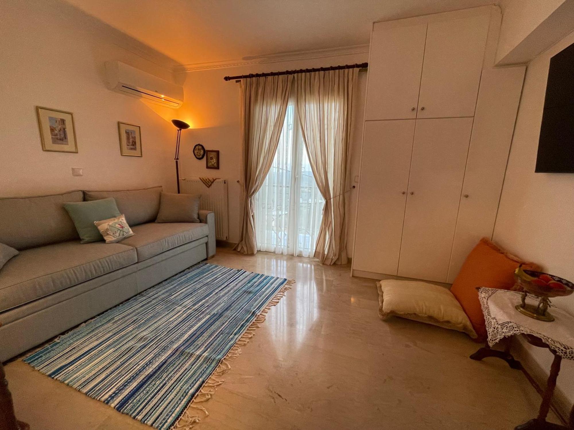 Schoenes Familienappartement In Pelekas, Corfu Mit Meerblick Exterior photo